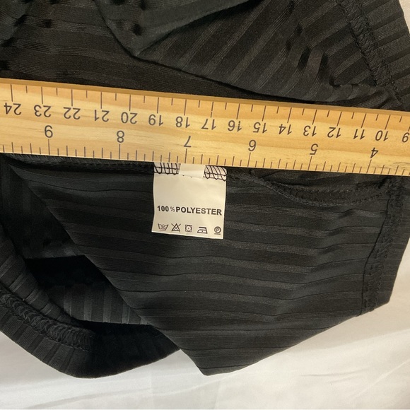 BRAND NEW! Women’s Ribbed Bodycon Crew Neck Short Sleeve Fun Date Night Out M - Picture 8 of 9